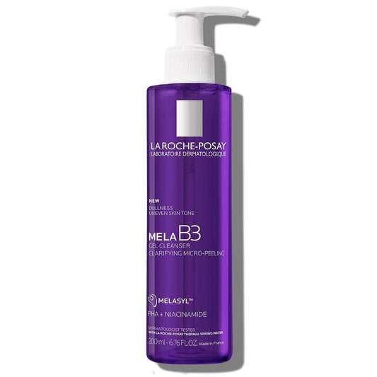 mela-b3-facial-gel-cleanser-with-melasyltm-niacinamide-x1 1_La Roche Posay-Mela- B3-Cleanser-PACKSHOT.jpg