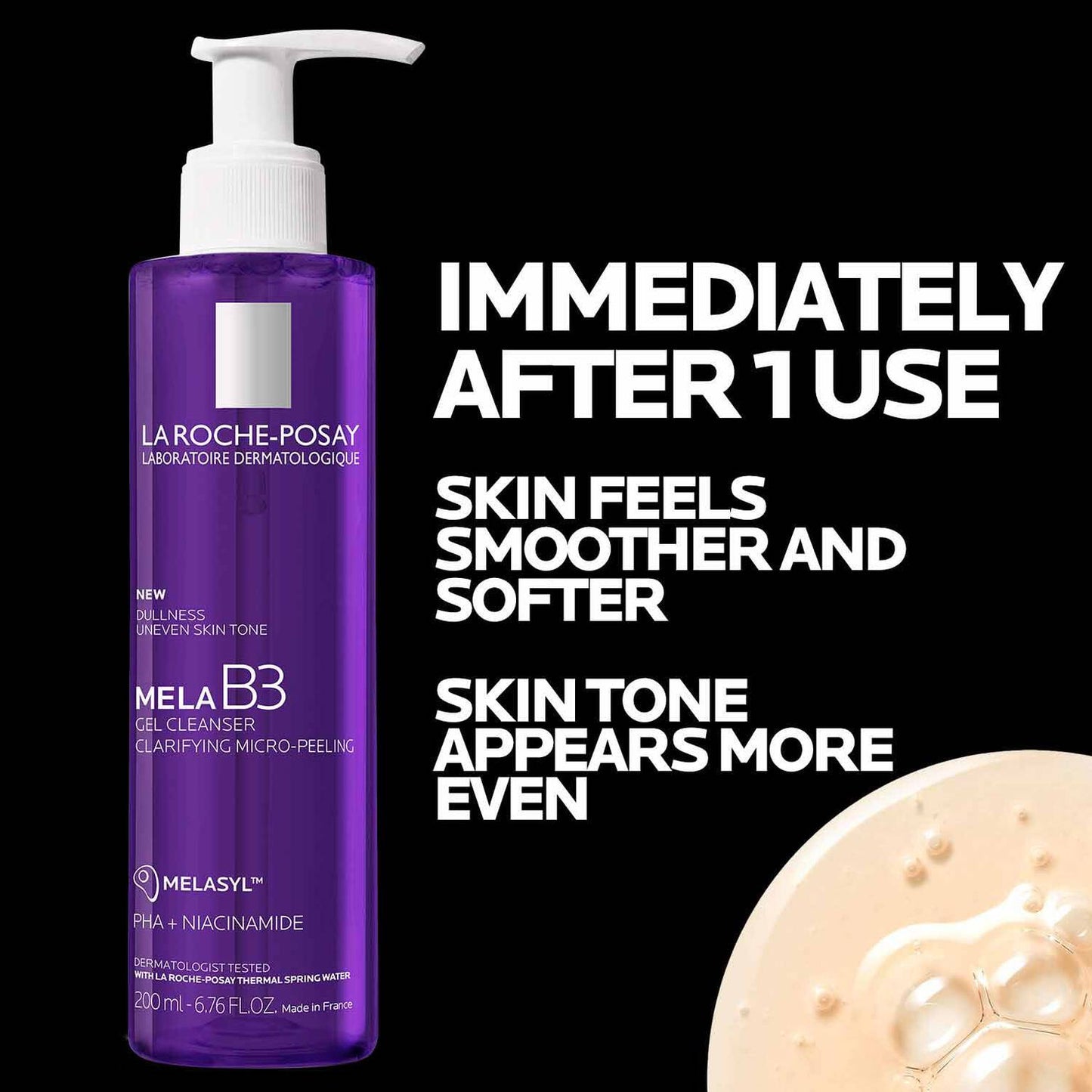 mela-b3-facial-gel-cleanser-with-melasyltm-niacinamide-x1 4_LaRochePosay-Product-MelaB3-MelaB3Cleanser-200ml-03337875890069-Benefits.jpg
