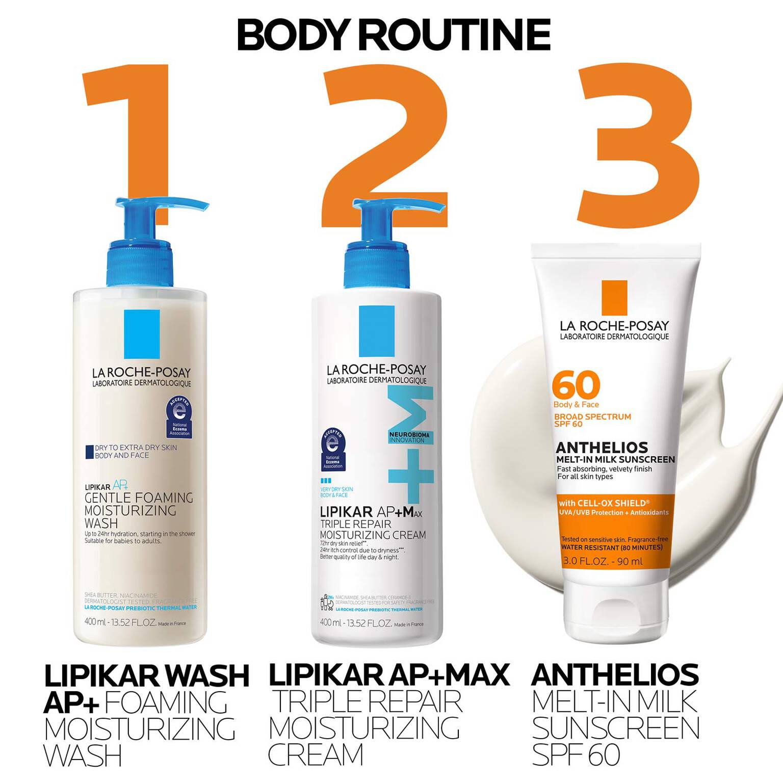 anthelios-melt-in-milk-sunscreen-spf-60-c8 LaRochePosay-Product-AntheliosMIM-routine-REV.jpg