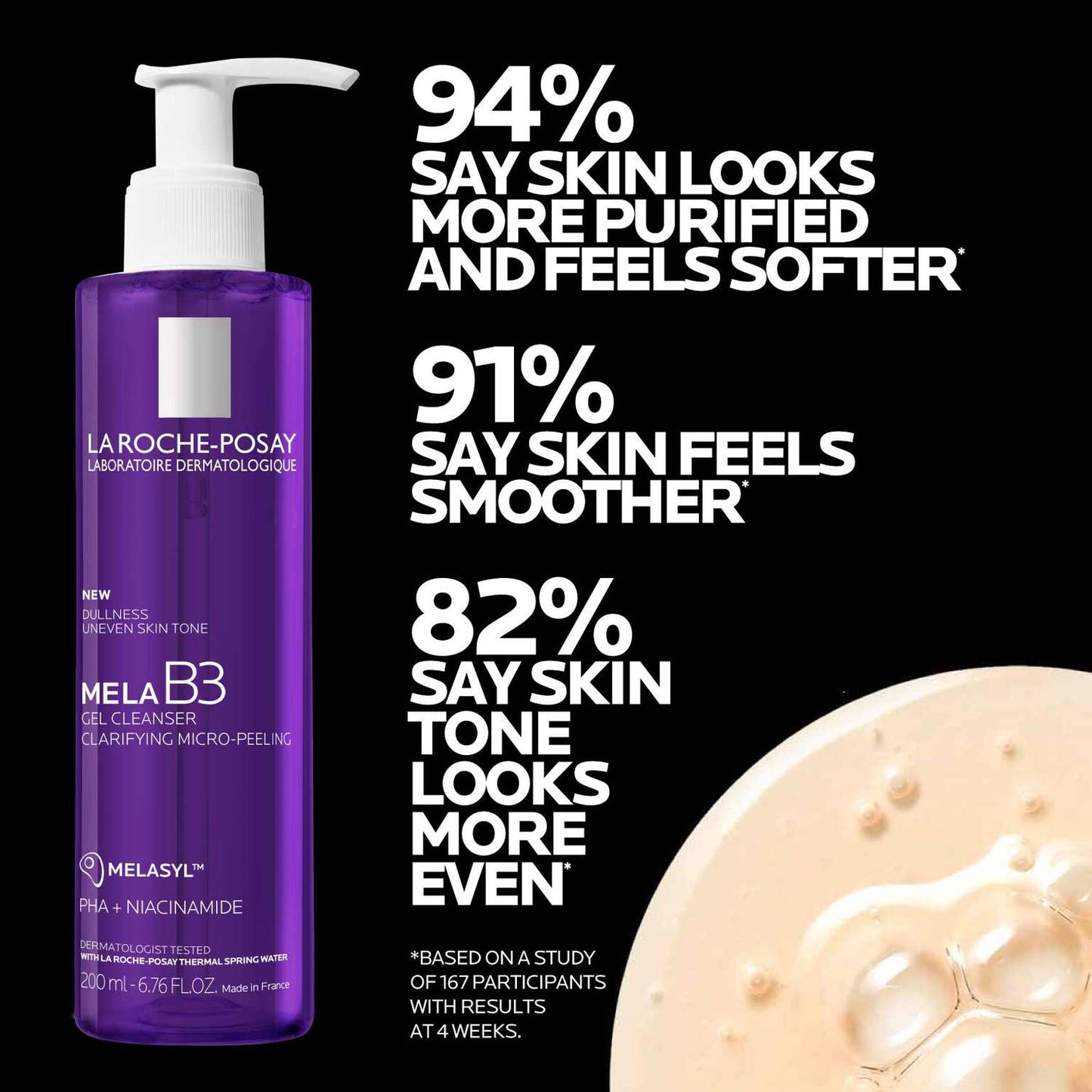 mela-b3-facial-gel-cleanser-with-melasyltm-niacinamide-x1 LaRochePosay-Product-MelaB3-MelaB3Cleanser-200ml-03337875890069-Efficacy-REV2_1500x1500.jpg